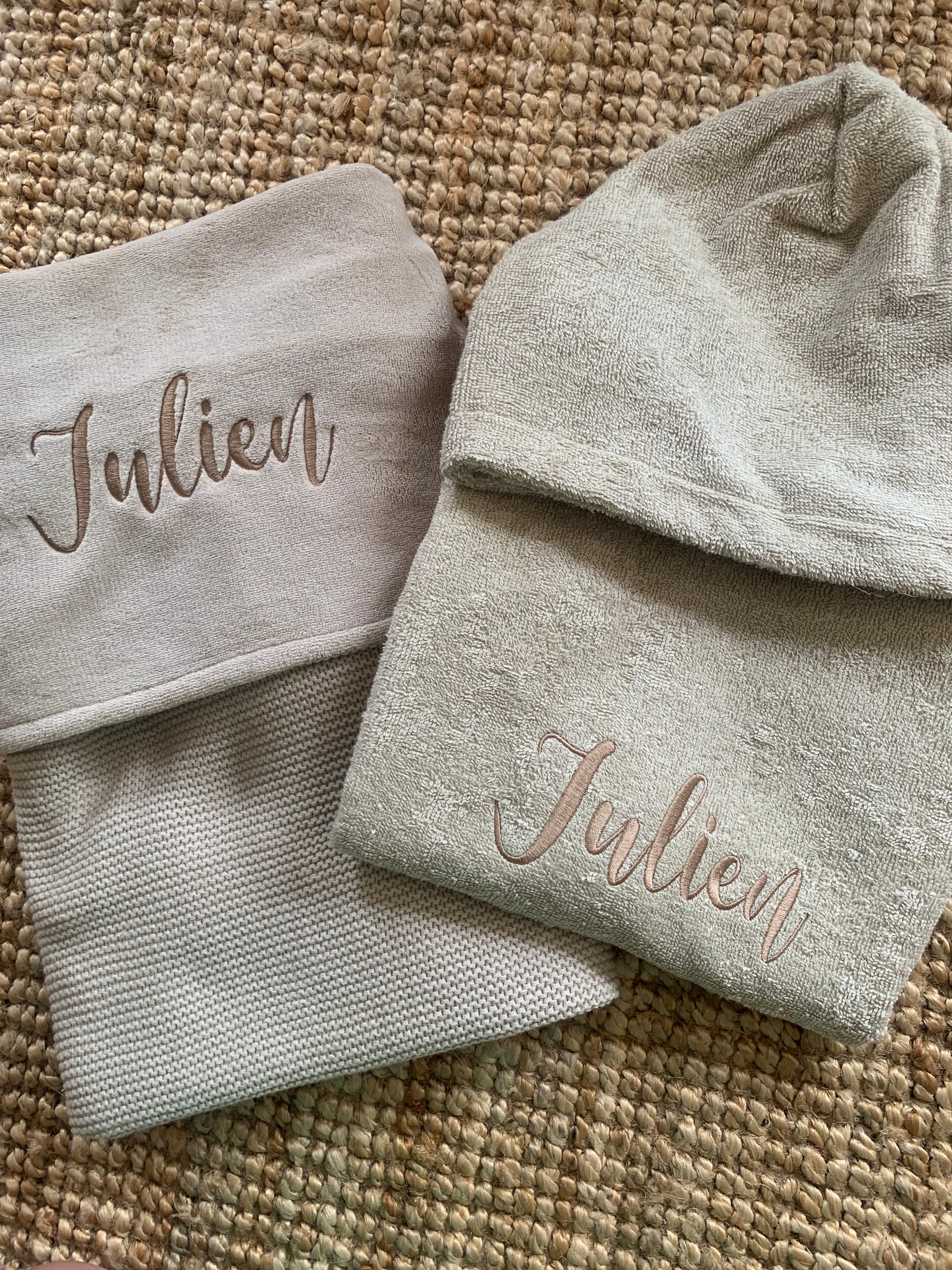 Jollein - Babydekentje geborduurd met naam - Gepersonaliseerd met naam - winkel - Babywebshop - babydeken 