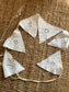 Bunting - Bunting - Handmade &amp; embroidered birthday bunting - Natural