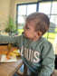 Kindersweater - Geborduurd met naam in fleece letters