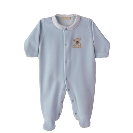 Baby Gi Boxpak Sweet Teddy - Geborduurd met naam - Blauw