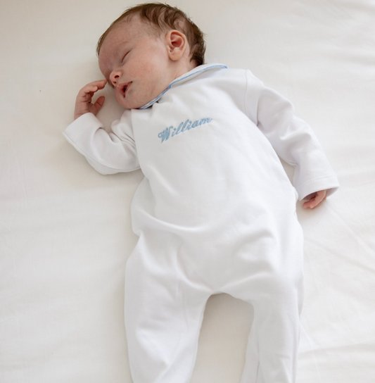 Boxpak - Eerste Outfit - Geborduurd met naam - Ivory