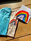 T-shirt avec dessin au trait - Portrait de famille - Fête des Pères - Fête des Mères