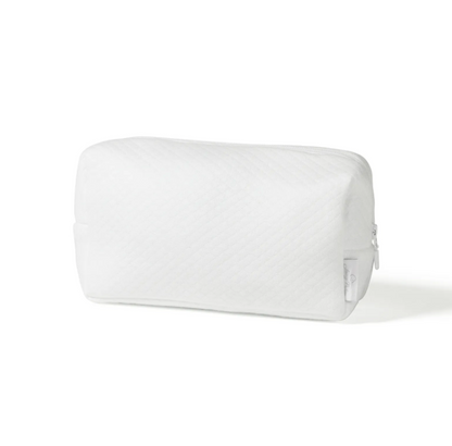 Toilettas - Losange Collectie - Geborduurd met Naam - Medium