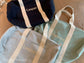 Guest bag - Sports bag - Travel bag - Embroidered with Name | Blue