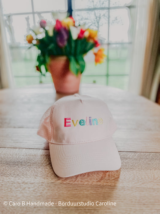 Cap for mom, godmother, grandma - Embroidered with name